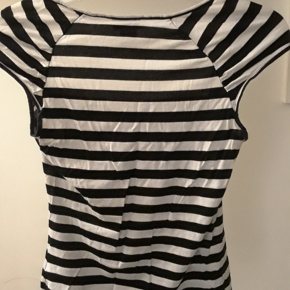 Ms.Sixty Striped Blouse - Picture 2 of 2
